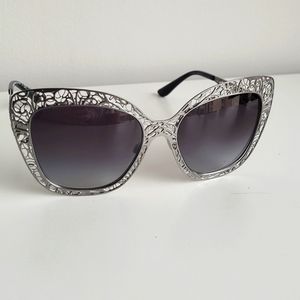 Dolce & Gabbana Metal Lace Sunglasses